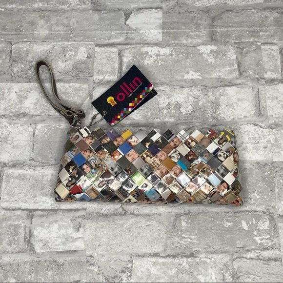 Nahui Ollin Handbags - NWT RARE Vintage NAHUI OLLIN Ollin Arm Candy Wrapper Clutch Purse